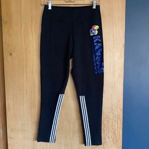 BOGO Adidas KU Kansas Jayhawks Leggings